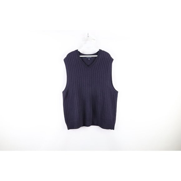 Lands' End Sweaters Vintage 9s Lands End Mens Large Faded Chunky